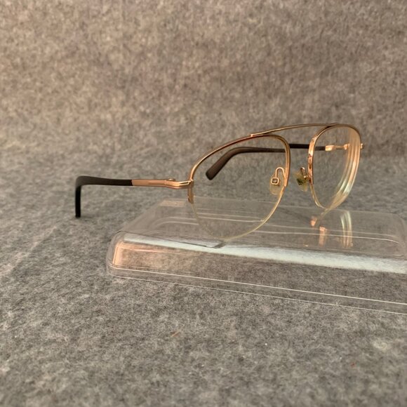 Tom Ford Vintage Black Gold Half Rim Optical/Prescription Eyeglasses Frame - Picture 7 of 15
